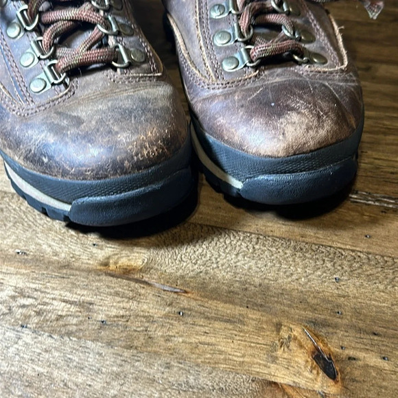 Timberland (Women) 95310 Sz 6 Hiker Trail Hiking Brown Ankle Leather Boot Shoes - Picture 7 of 12